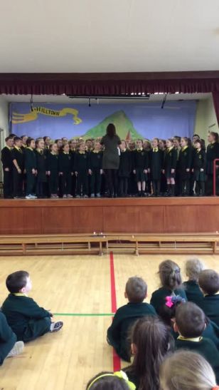School Choir Perform for our Pupils